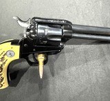 1962 COLT FRONTIER SCOUT .22 REVOLVER WITH STAG GRIPS - Image 7 of 7