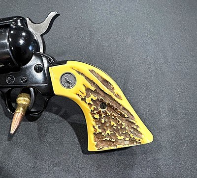 1962 COLT FRONTIER SCOUT .22 REVOLVER WITH STAG GRIPS - Image 2 of 7