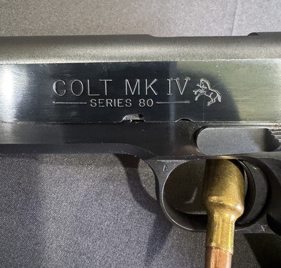 4TH OF JULY DISCOUNTED COLT 1985 1911 GOVERNEMNT MARK IV 45ACP - Image 3 of 10
