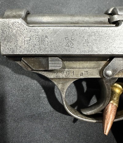 1942 WALTHER P38 WARTIME PISTOL - Image 4 of 7