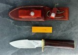 Randall Made A.G. Russell Special Knife #84 Vintage Burl Wood Sullivan Sheath Mint - Image 1 of 9