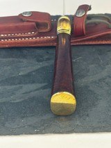 Randall Made A.G. Russell Special Knife #84 Vintage Burl Wood Sullivan Sheath Mint - Image 7 of 9