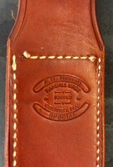 Randall Made A.G. Russell Special Knife #84 Vintage Burl Wood Sullivan Sheath Mint - Image 6 of 9