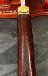 Randall Made A.G. Russell Special Knife #84 Vintage Burl Wood Sullivan Sheath Mint - Image 8 of 9