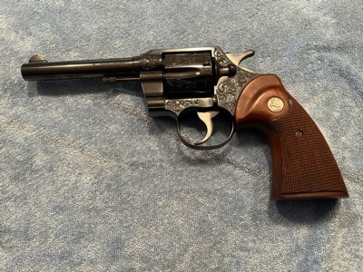 Colt Official Police Special Engraved - Image 2 of 9