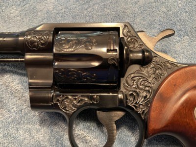 Colt Official Police Special Engraved - Image 3 of 9
