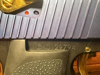 Magnum Research Desert Eagle L6 .44 Mag Carbon Blue Gold LNIB - Image 12 of 15