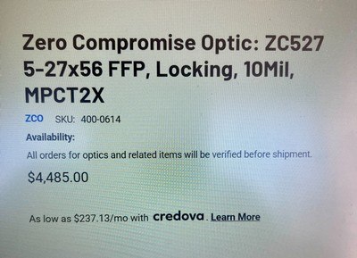 ZCO 5-27X56 MPCT 2X - Image 5 of 5
