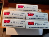 LOT OF 5 BOXES 20 IN EACH BOX NEW 458 WIN. MAG BRASS - Image 1 of 6