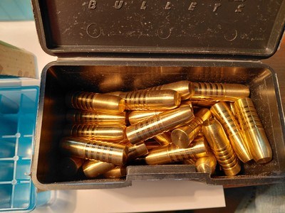 LOT OF 25 NORMA UNPRIMED BRASS, 404 JEFFERY, 2 BOXES OF SOFT, SOLID BULLETS 83 CT. - Image 6 of 8