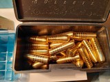 LOT OF 25 NORMA UNPRIMED BRASS, 404 JEFFERY, 2 BOXES OF SOFT, SOLID BULLETS 83 CT. - Image 6 of 8