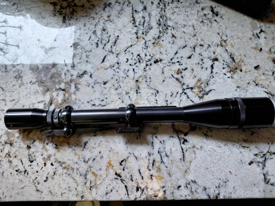 J UNERTL 10X TARGET/ HUNTING SCOPE, MILL DOTS, BUEHLER RINGS, BASE MOD 70 - Image 1 of 17