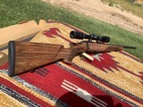 Steyr zephyr 22 long rifle new in box, oil finish Swarovski scope