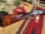 Winchester 1886, 45-70, deluxe 1/2 octagon, 1/2 round, 32 inch barrel, beautiful rifle