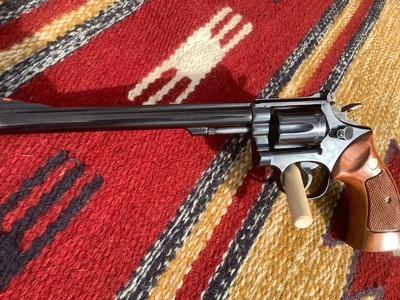 Smith & Wesson 18, no dash, Target trigger, hammer and grips. 8 3/8 barrel