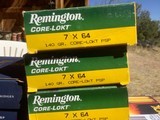 Ammo, 7x64, 9.3x62, 275 Rigby, 9.3x74, new old stock - 8 of 13