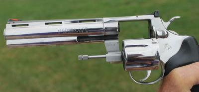 Colt Python .357 Magnum, Bright Stainless, Mint Snake Gun - Image 3 of 15
