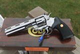 Colt Python .357 Magnum, Bright Stainless, Mint Snake Gun - Image 11 of 15