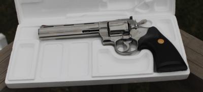 Colt Python .357 Magnum, Bright Stainless, Mint Snake Gun - Image 15 of 15