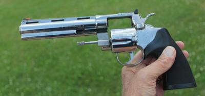 Colt Python .357 Magnum, Bright Stainless, Mint Snake Gun - Image 6 of 15