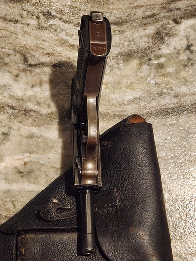 Walther P38 ac44 WWII German 9mm Luger Pistol - Image 7 of 15