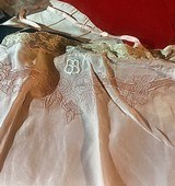 WW2 German Eva Braun 5 Piece Lot;DNA,Nighty,Gloves,Cig/Case,Napkin;RARE - Image 8 of 12