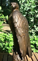WW2 German Eagle Statue; 3rd Reich Art Sculpture;18 inches Tall;RARE - Image 6 of 11