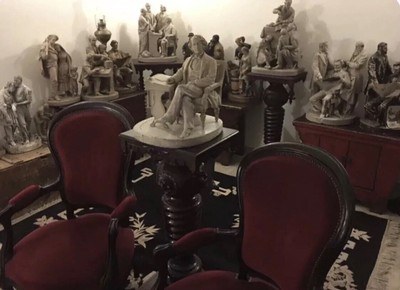 John Rogers Group Sculpture;38 Piece Lot;Civil War,Slavery,Lincoln,Union&CSA;RARE - Image 1 of 15