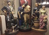 John Rogers Group Sculpture;38 Piece Lot;Civil War,Slavery,Lincoln,Union&CSA;RARE - Image 9 of 15