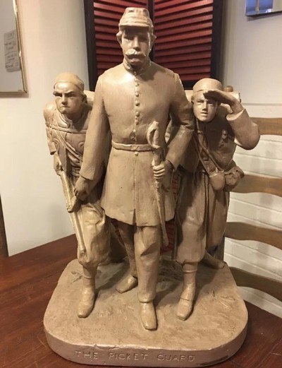 John Rogers Group Sculpture;38 Piece Lot;Civil War,Slavery,Lincoln,Union&CSA;RARE - Image 14 of 15