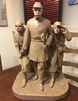 John Rogers Group Sculpture;38 Piece Lot;Civil War,Slavery,Lincoln,Union&CSA;RARE - Image 14 of 15