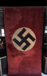 WW2 German 3rd Reich Banner;Carpet Fabric Type;7 Feet;Very RARE - Image 8 of 8