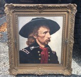 George Armstrong Custer;20th Century Oil Painting;Civil War/Little Big Horn;Great Rendition;RARE - Image 1 of 13
