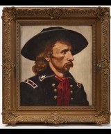 George Armstrong Custer;20th Century Oil Painting;Civil War/Little Big Horn;Great Rendition;RARE - Image 3 of 13