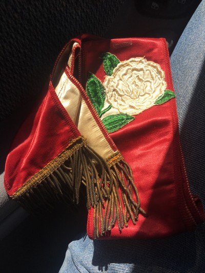 1917-1920’s Circa.RARE Sash&Full 5 Piece Historical Ensemble;Tough to Find - Image 1 of 5