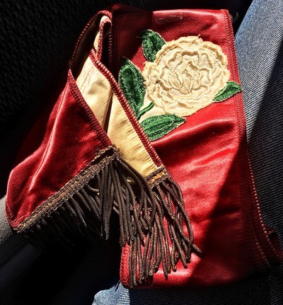 1917-1920’s Circa.RARE Sash&Full 5 Piece Historical Ensemble;Tough to Find - Image 2 of 5