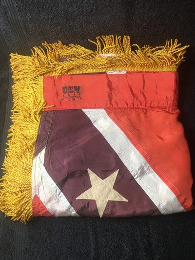 1940’s Confederate UCV/CSA Veterans Flag;Gen.Joseph E.Johnston CSA Camp#28 Nashville,Tennessee;RARE - Image 1 of 7