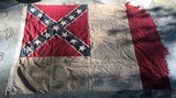 Vintage Confederate UCV/CSA Southern Rebel Flag;3rd National;Flown;SC Estate;RARE - Image 5 of 11