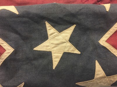 Vintage Confederate UCV/CSA Southern Rebel Flag;3rd National;Flown;SC Estate;RARE - Image 9 of 11