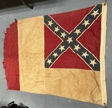 Vintage Confederate UCV/CSA Southern Rebel Flag;3rd National;Flown;SC Estate;RARE - Image 3 of 11