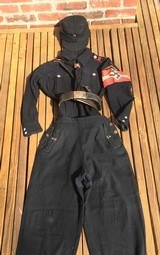 WW2 German 3rd Reich Youth Uniform;HJ/DJ/BDM;Winter Wool;Original Salty;RARE - Image 1 of 7