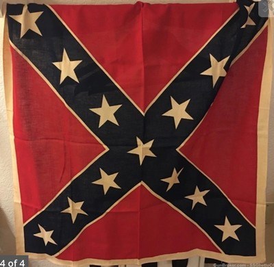 Confederate Battle Flag 1950’s UCV/CSA;Sherritt Flag Richmond VA;Old Southern Estate - Image 4 of 4
