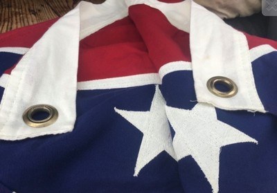 Confederate CSA 1960’s Centennial Flag; 3X5 Feet; Nice Condition - Image 3 of 4