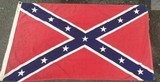 Confederate Bulldog CSA 1960’s Flag; 3 feet X 5 feet; brass grommets - Image 3 of 4