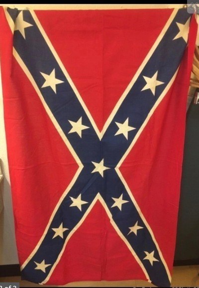 Confederate CSA Annin Defiance Flag; 1960/1970’s; 3feet X 5feet - Image 2 of 3