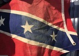 Confederate CSA1960’s Flag; Nice Big Size; Brass Grommets; Sun Faded - Image 2 of 3