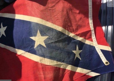 Confederate CSA1960’s Flag; Nice Big Size; Brass Grommets; Sun Faded - Image 2 of 3