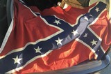 Confederate CSA 1960’s Flag; Civil War; Brass Grommets; Big Size - Image 1 of 5
