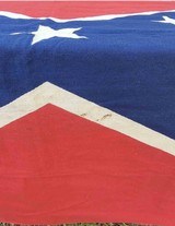 Confederate CSA 1960’s Flag; Civil War; Brass Grommets; Big Size - Image 3 of 5