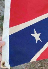 Confederate CSA 1960’s Flag; Civil War; Brass Grommets; Big Size - Image 4 of 5